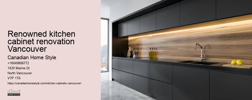 Trusted local kitchen cabinet shops Vancouver