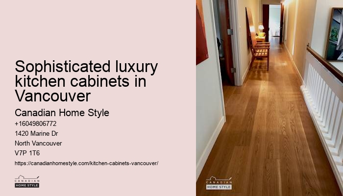 Premium custom kitchen cabinets Vancouver
