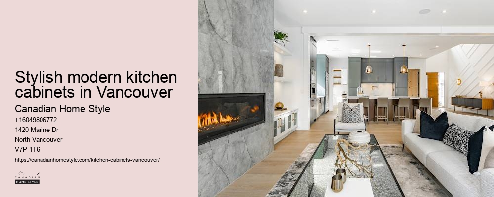 Vancouver custom kitchen cabinet construction