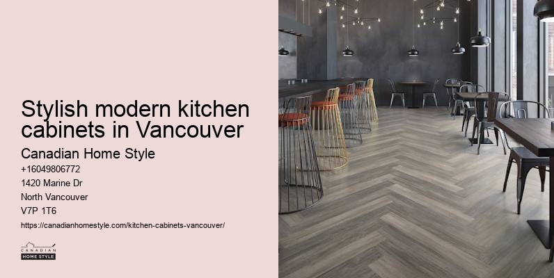 Stylish Kitchen Cabinets Vancouver