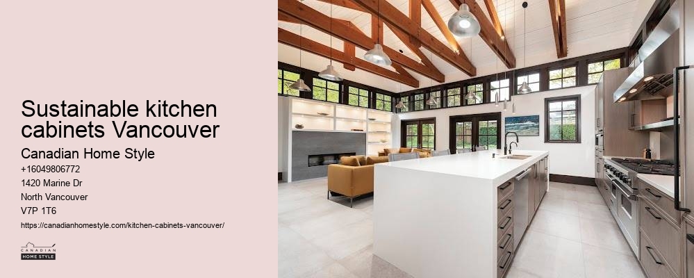 Trendy kitchen cabinet makers Vancouver