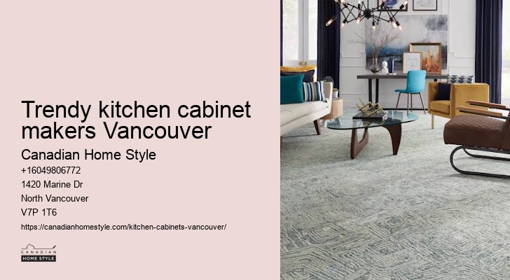 Green kitchen cabinet installation Vancouver