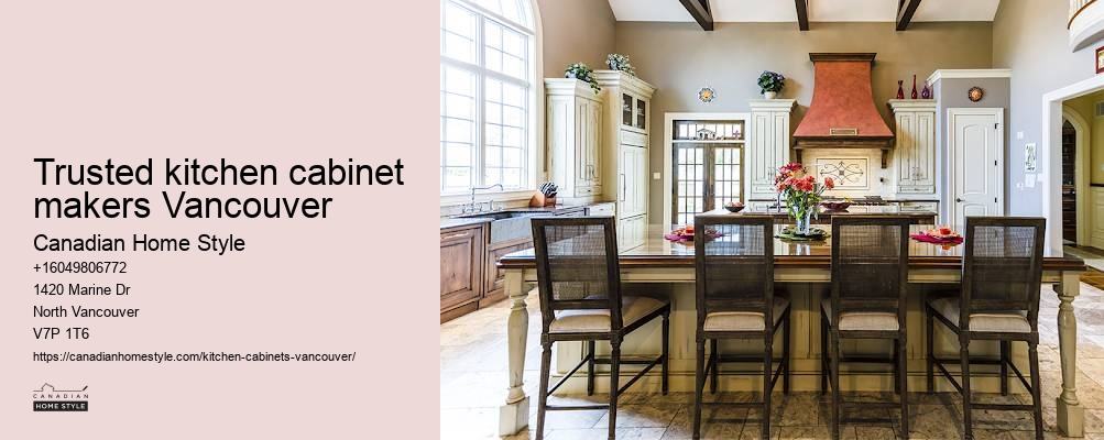 Kitchen cabinets with glass doors Vancouver
