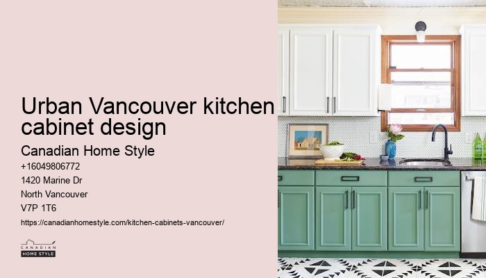 Contemporary kitchen cabinets Vancouver