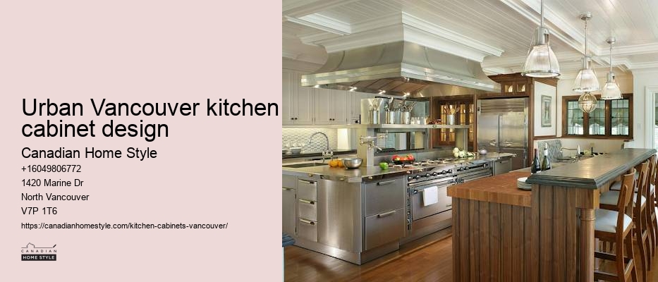 Contemporary modern kitchen cabinets Vancouver
