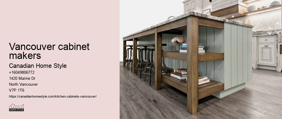 Solid wood kitchen cabinets Vancouver