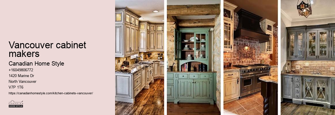 Vancouver custom kitchen cabinet styles