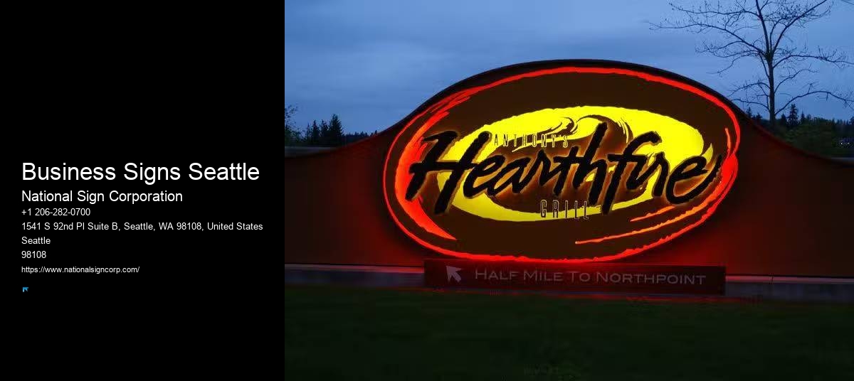 Neon Signage Design Business Signs Seattle