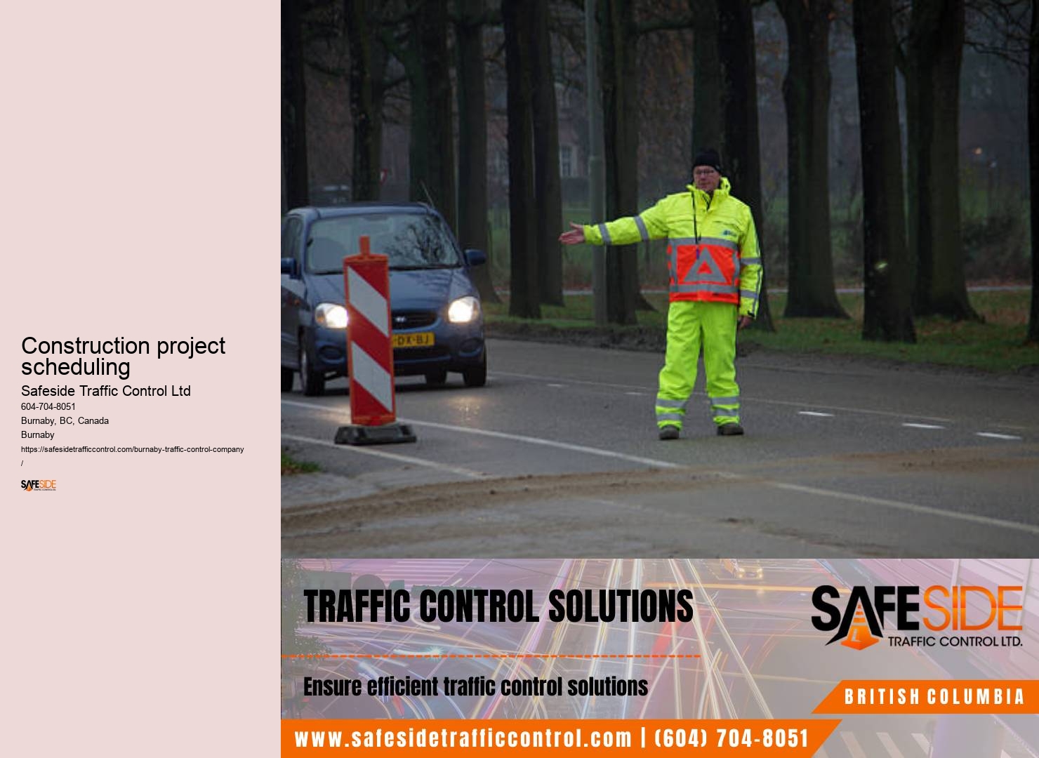 Interactive online platform for traffic control training Burnaby
