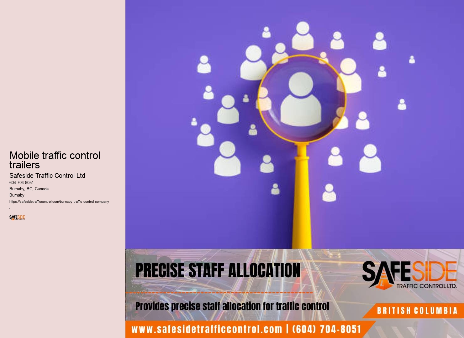 Crisis management traffic solutions Burnaby