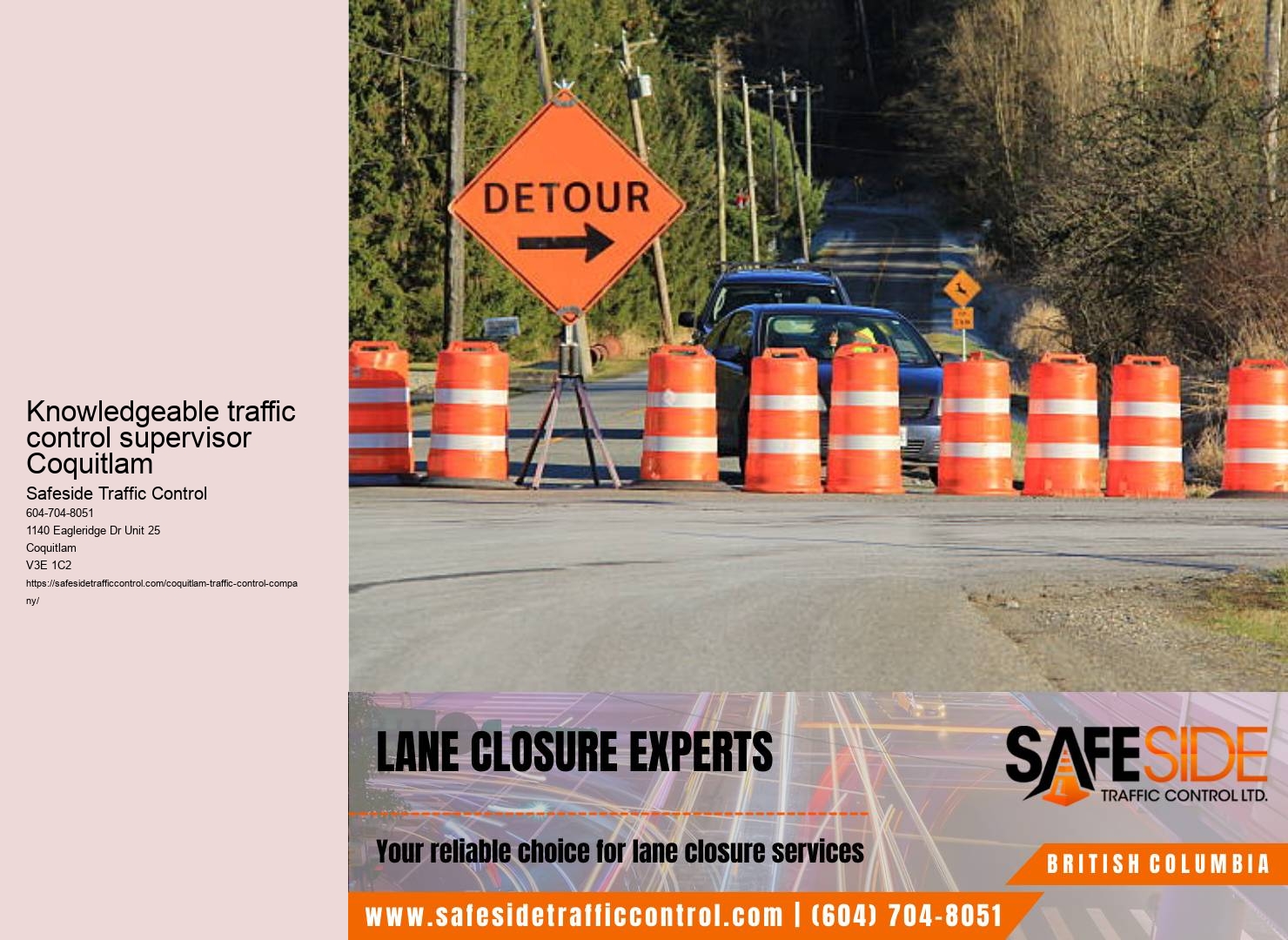 Coquitlam pedestrian crossing safety audits