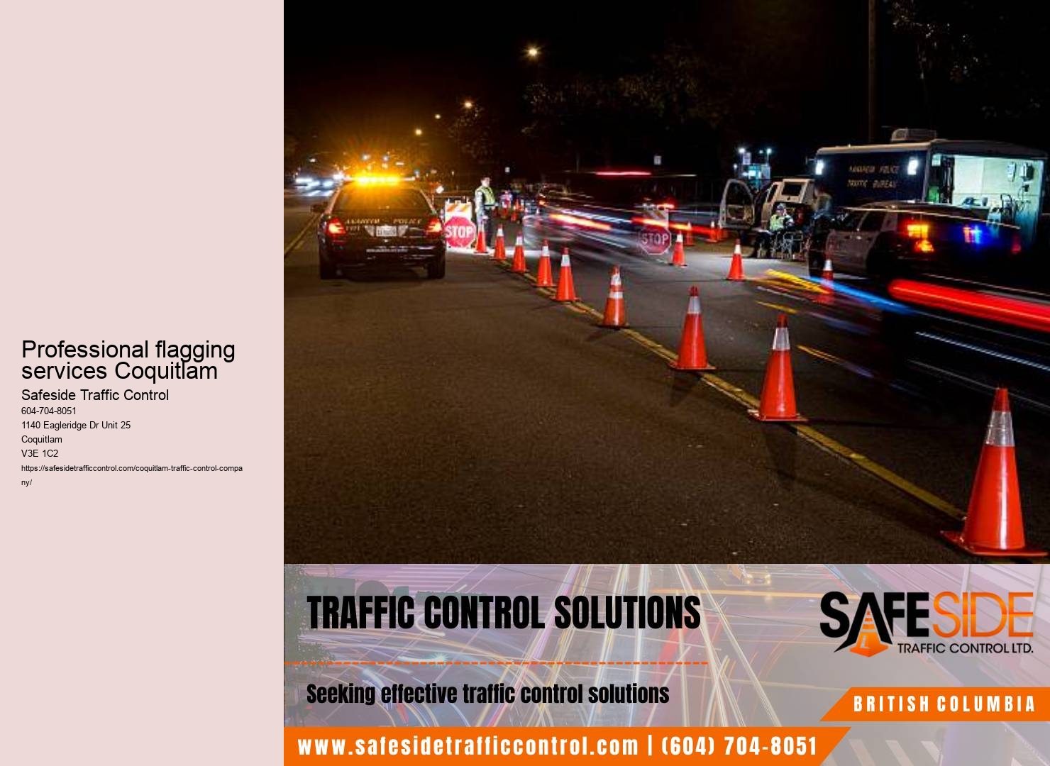 Coquitlam traffic safety training