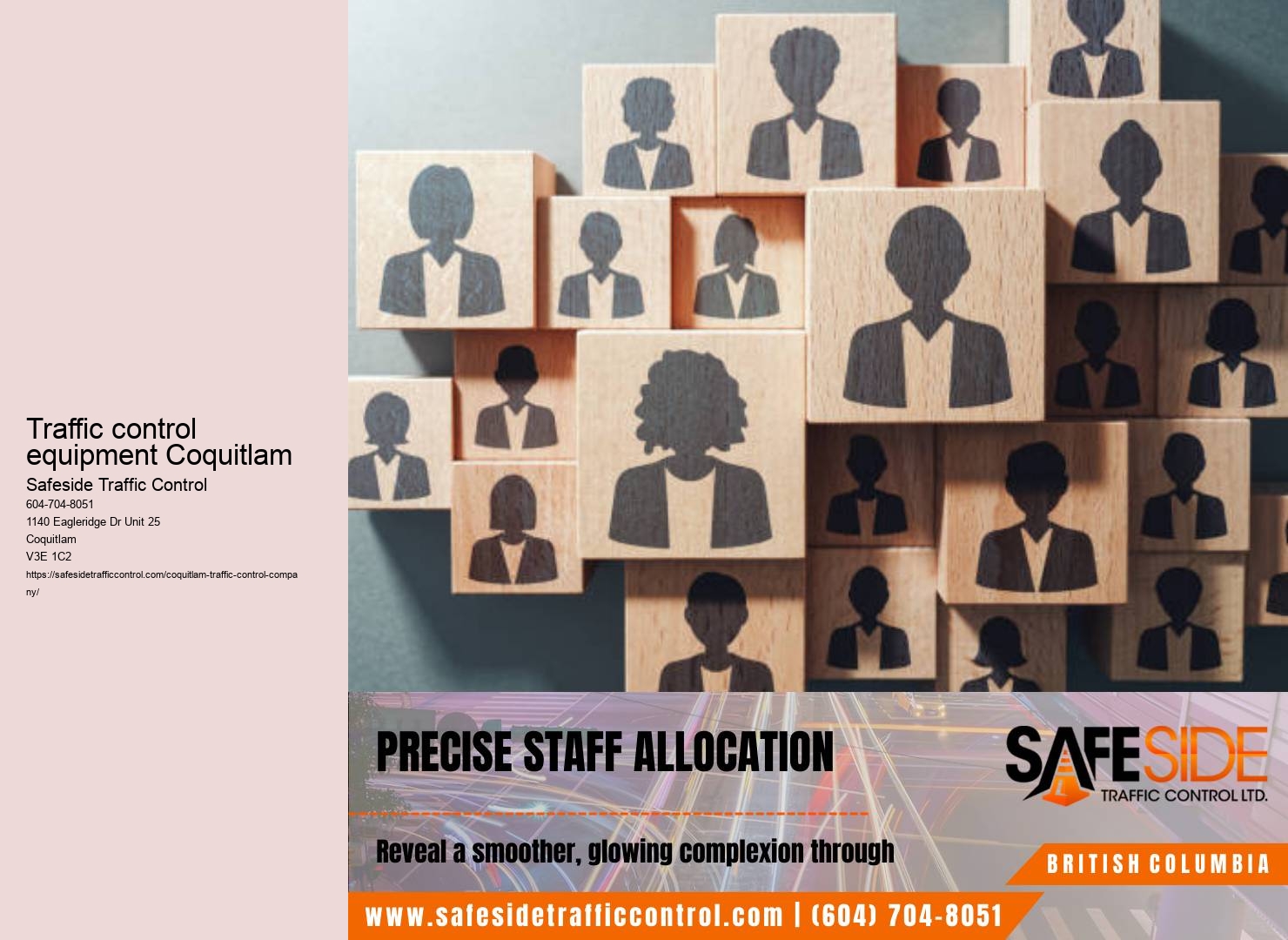 Traffic control equipment rental and installation Coquitlam