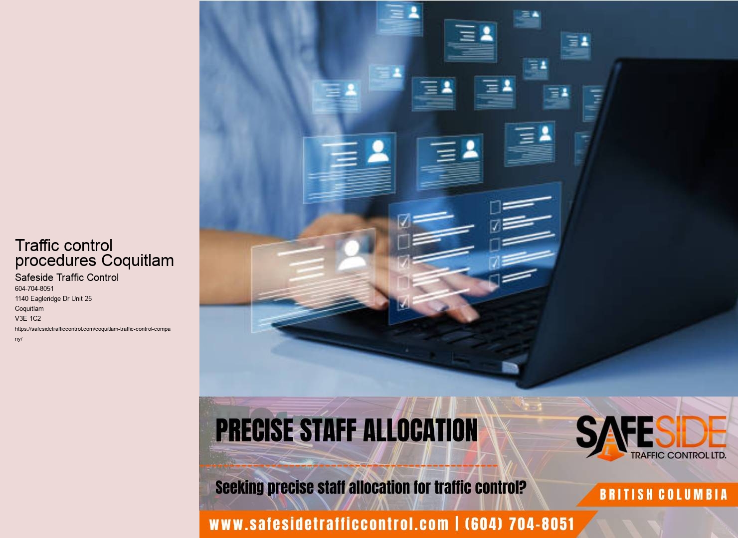 Coquitlam traffic control products supplier