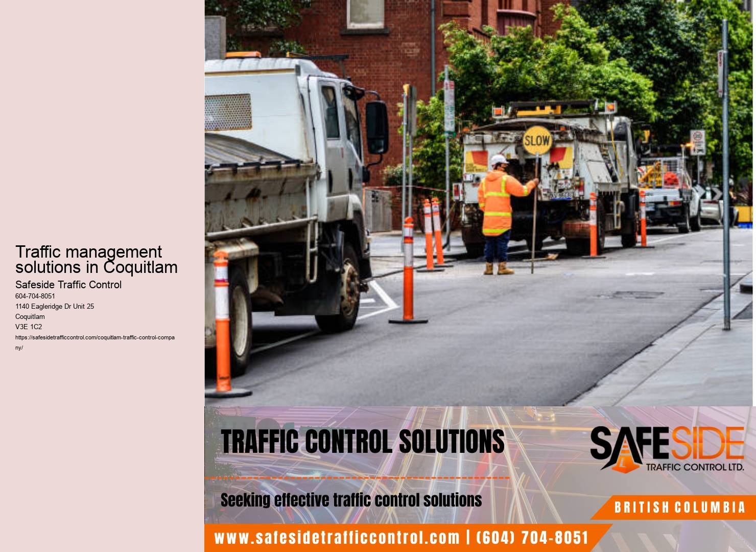 Coquitlam traffic control equipment rental services
