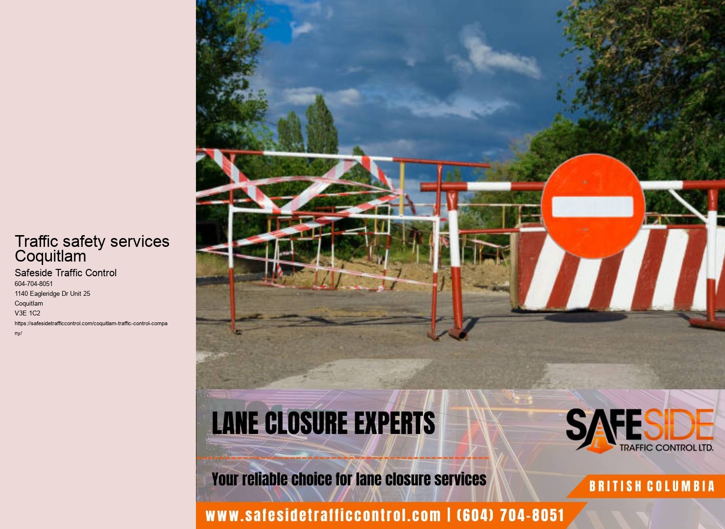 Innovative traffic management solutions in Coquitlam