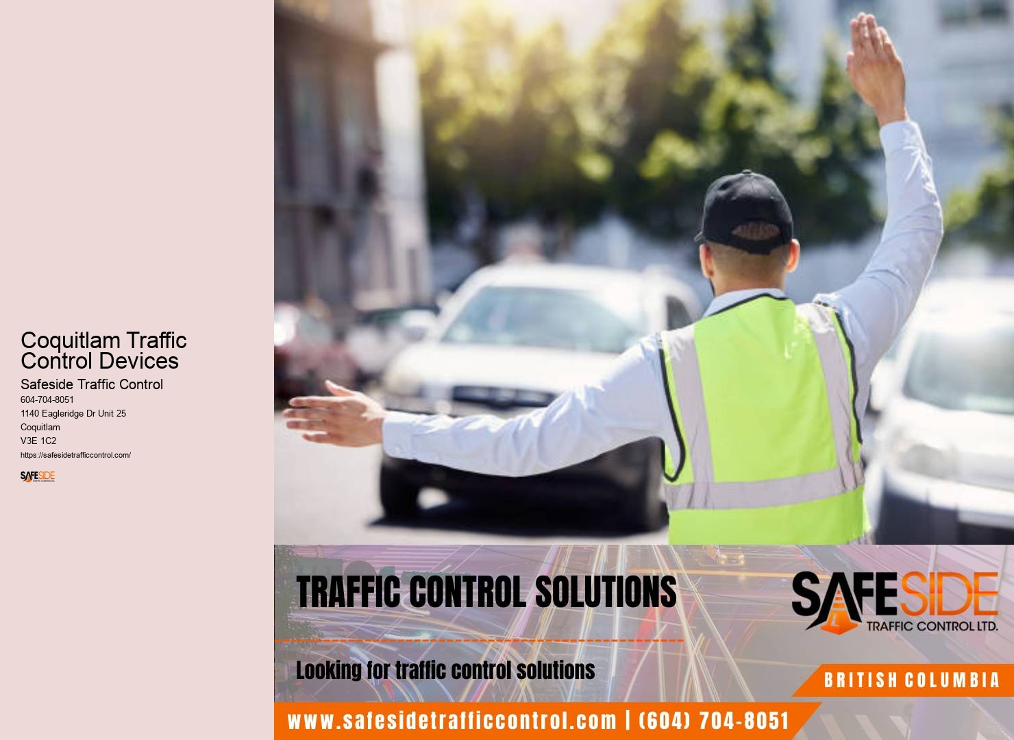 Traffic Control Training Programs in Coquitlam Traffic Control Devices