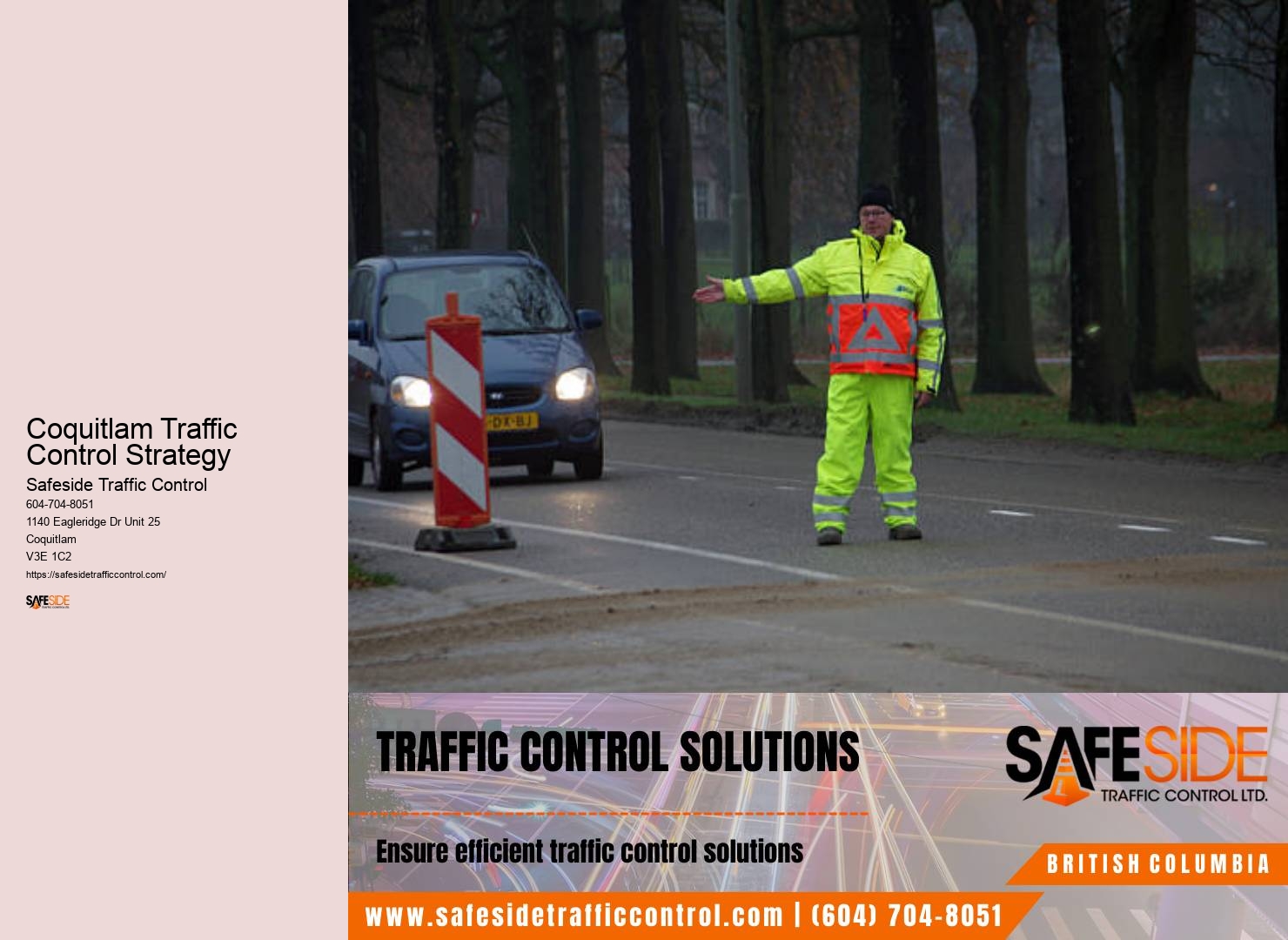 Coquitlam Traffic Control Strategy Traffic Control Service Advancement