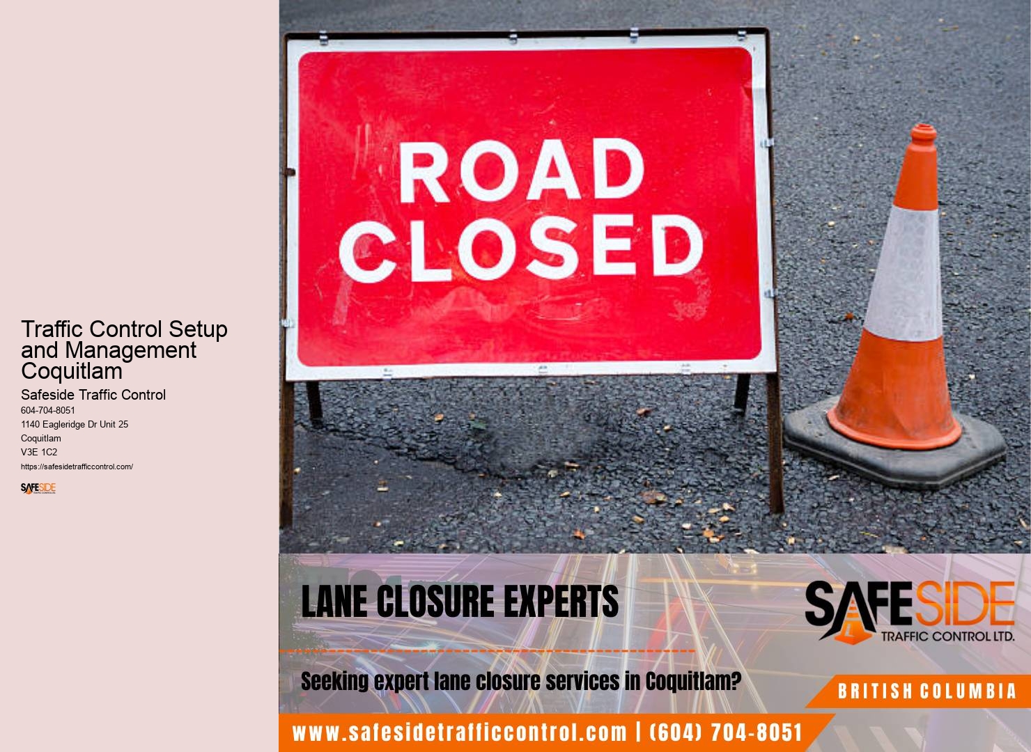 Tailored Traffic Management Solutions Provider