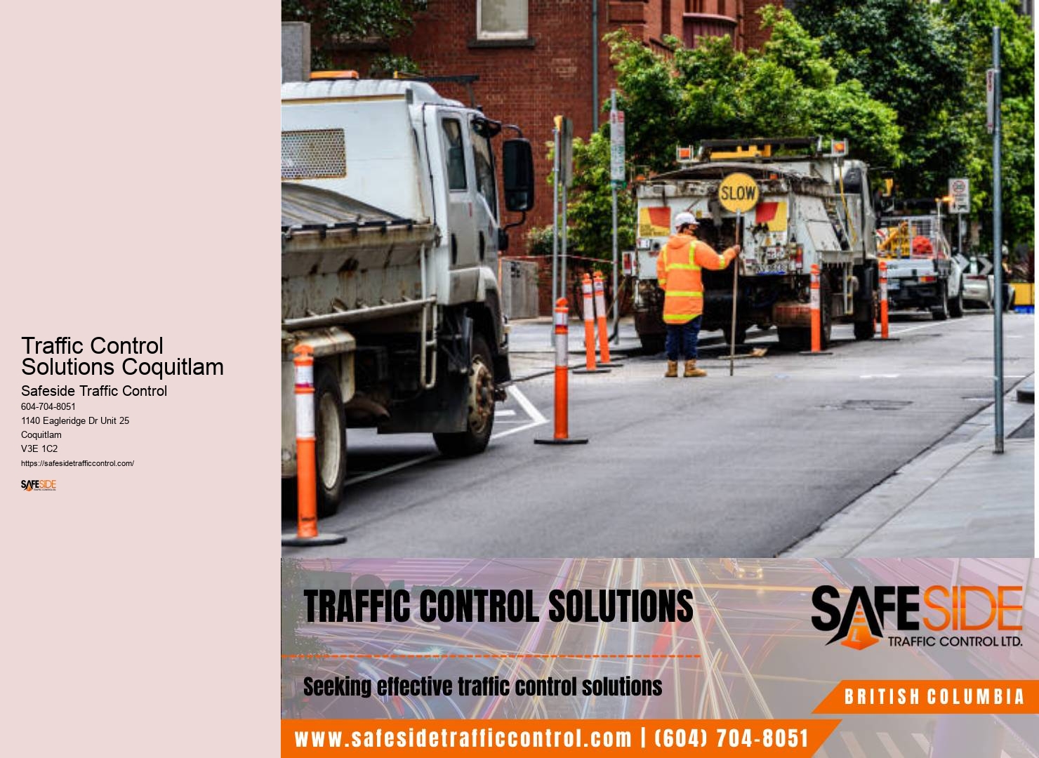 Hire Traffic Control Personnel in Traffic Control Solutions Coquitlam