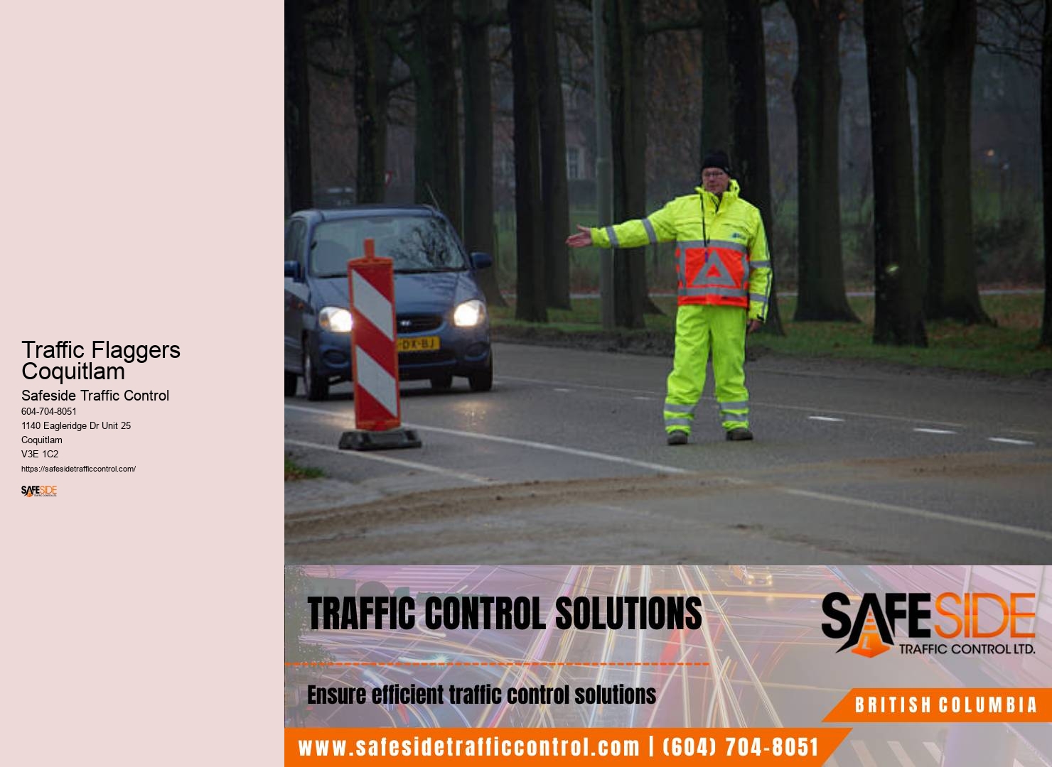 Traffic Control Training Courses Traffic Flaggers Coquitlam