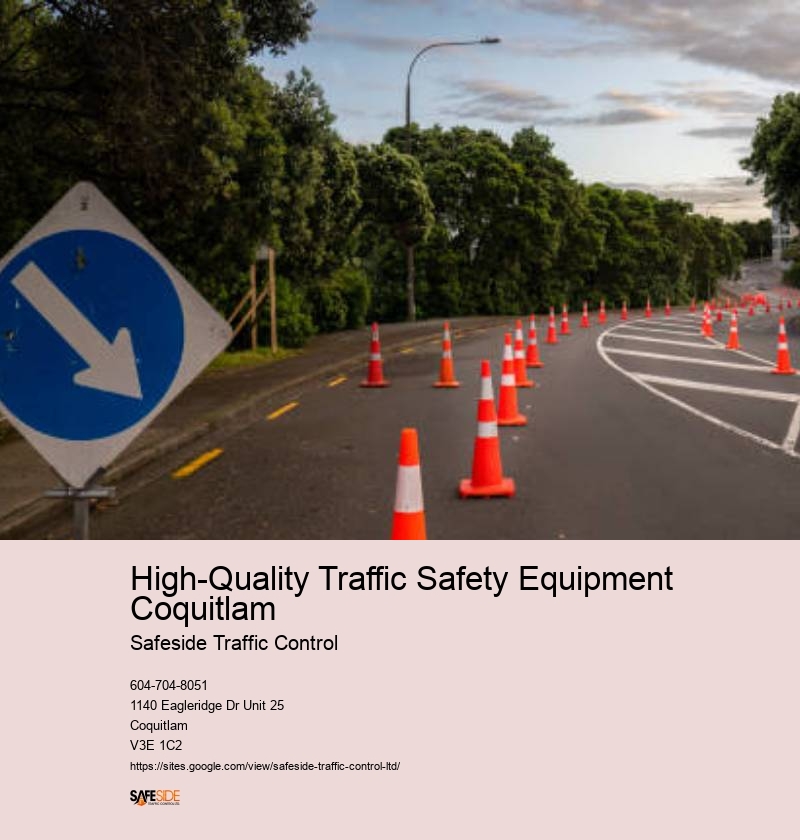 High-Quality Traffic Safety Equipment Coquitlam Mobile Traffic Control Units