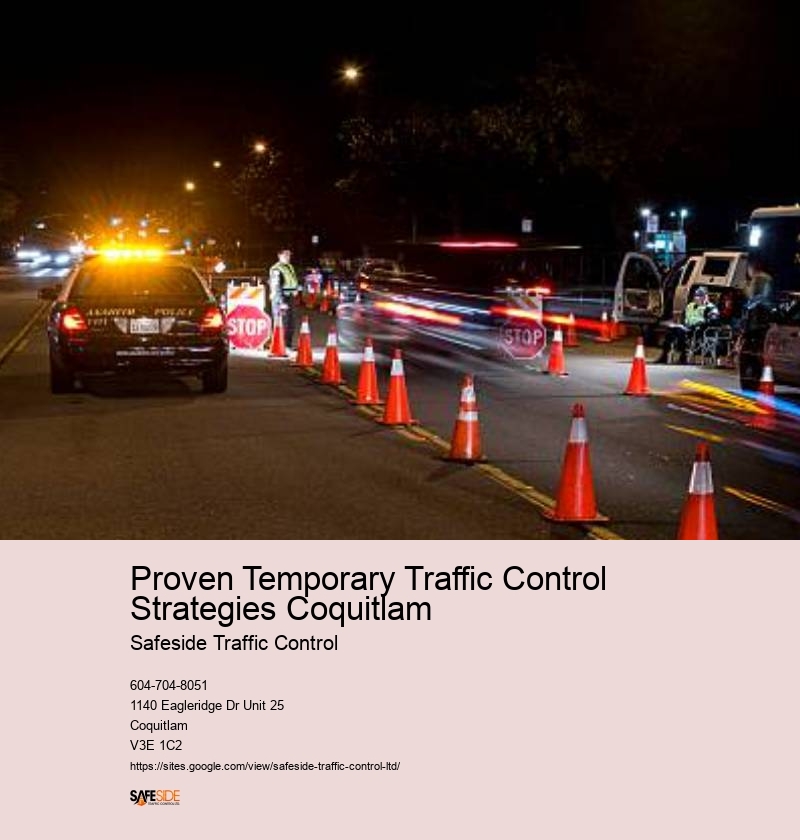 Trusted Traffic Control Contractors Provider in Proven Temporary Traffic Control Strategies Coquitlam
