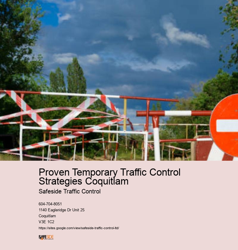 Expert Traffic Flagging Services Proven Temporary Traffic Control Strategies Coquitlam