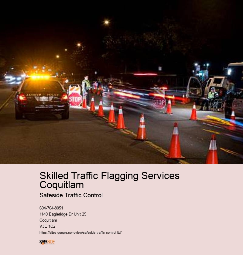 Dependable Traffic Control Contractors Provider in Skilled Traffic Flagging Services Coquitlam