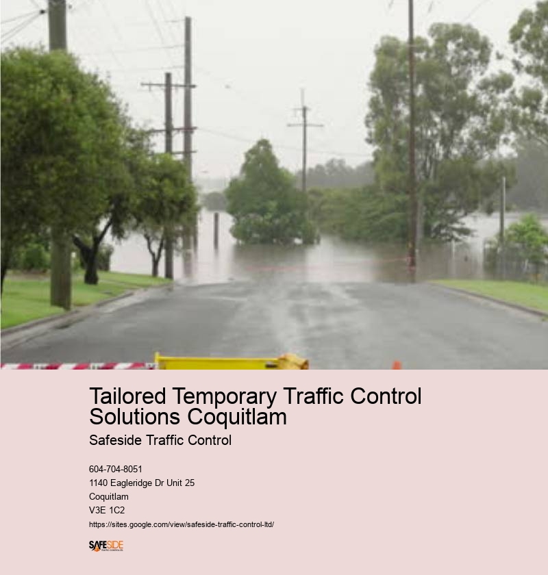 Certified traffic control experts Tailored Temporary Traffic Control Solutions Coquitlam