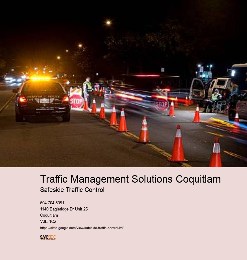Effective Traffic Direction Traffic Management Solutions Coquitlam
