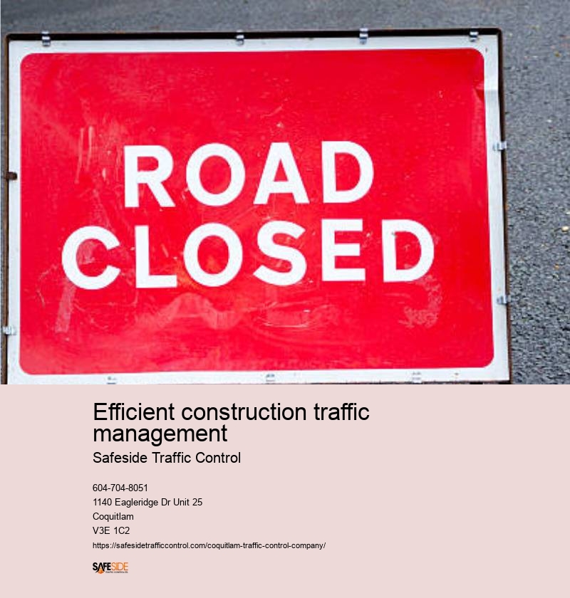 Efficient Traffic Guidance Services, Coquitlam