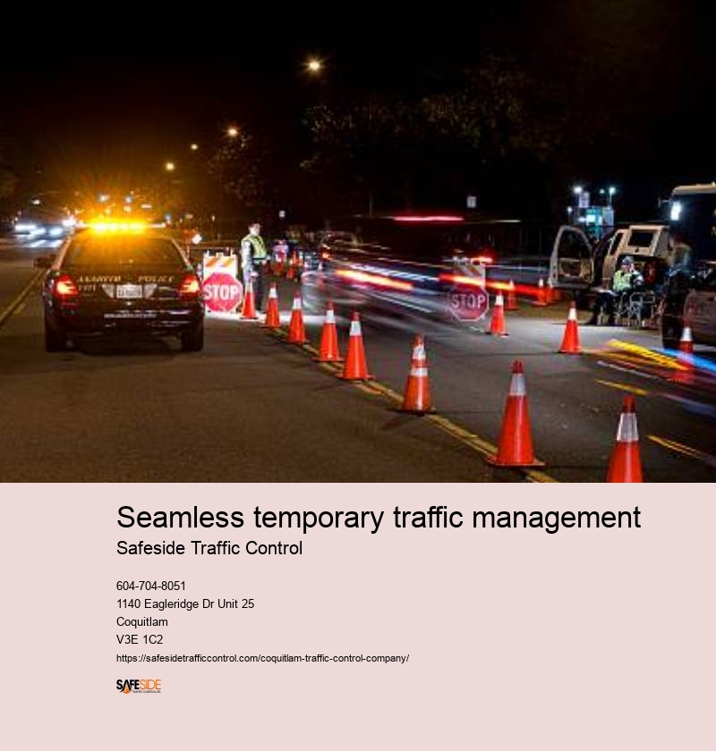 Coquitlam temporary traffic management