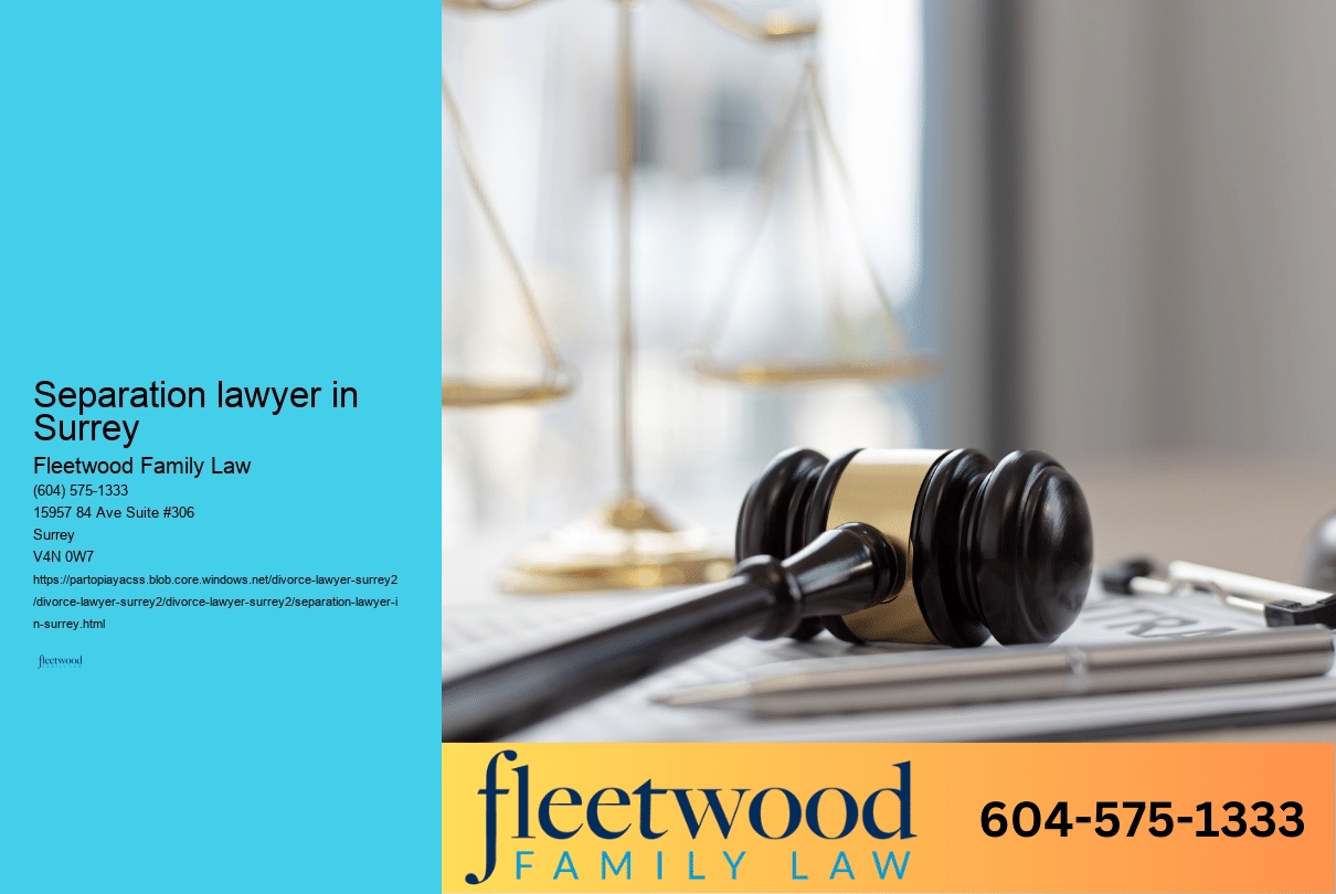 Separation lawyer in Surrey