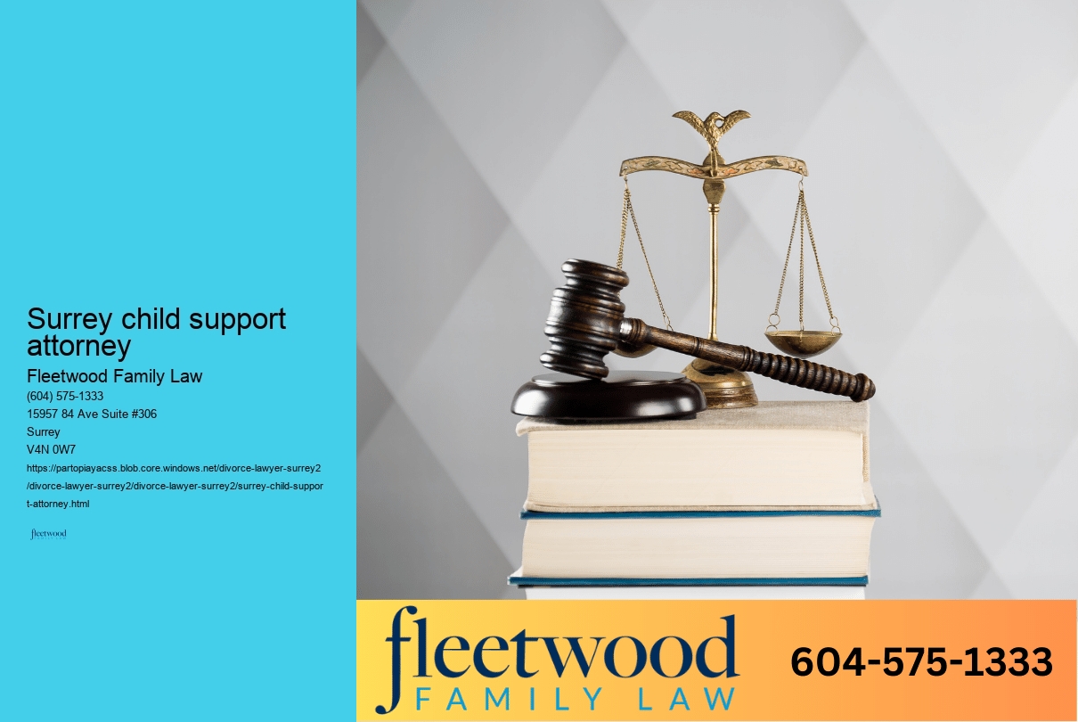 Surrey child support attorney
