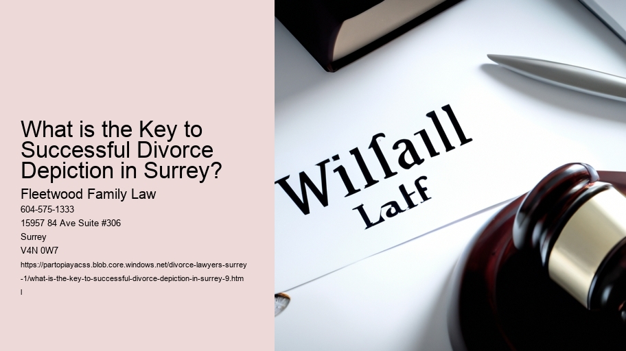 What is the Key to Successful Divorce Depiction in Surrey?