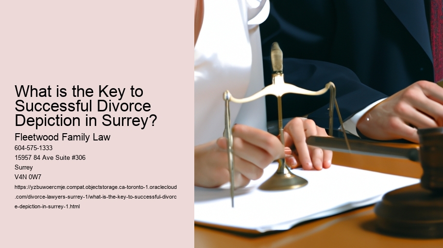 What is the Key to Successful Divorce Depiction in Surrey?