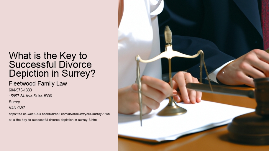 What is the Key to Successful Divorce Depiction in Surrey?