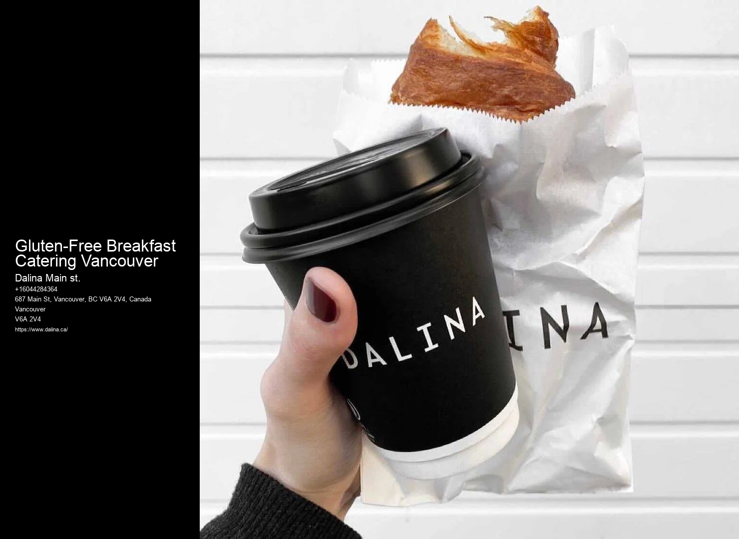 Outdoor Wedding Catering Gluten-Free Breakfast Catering Vancouver