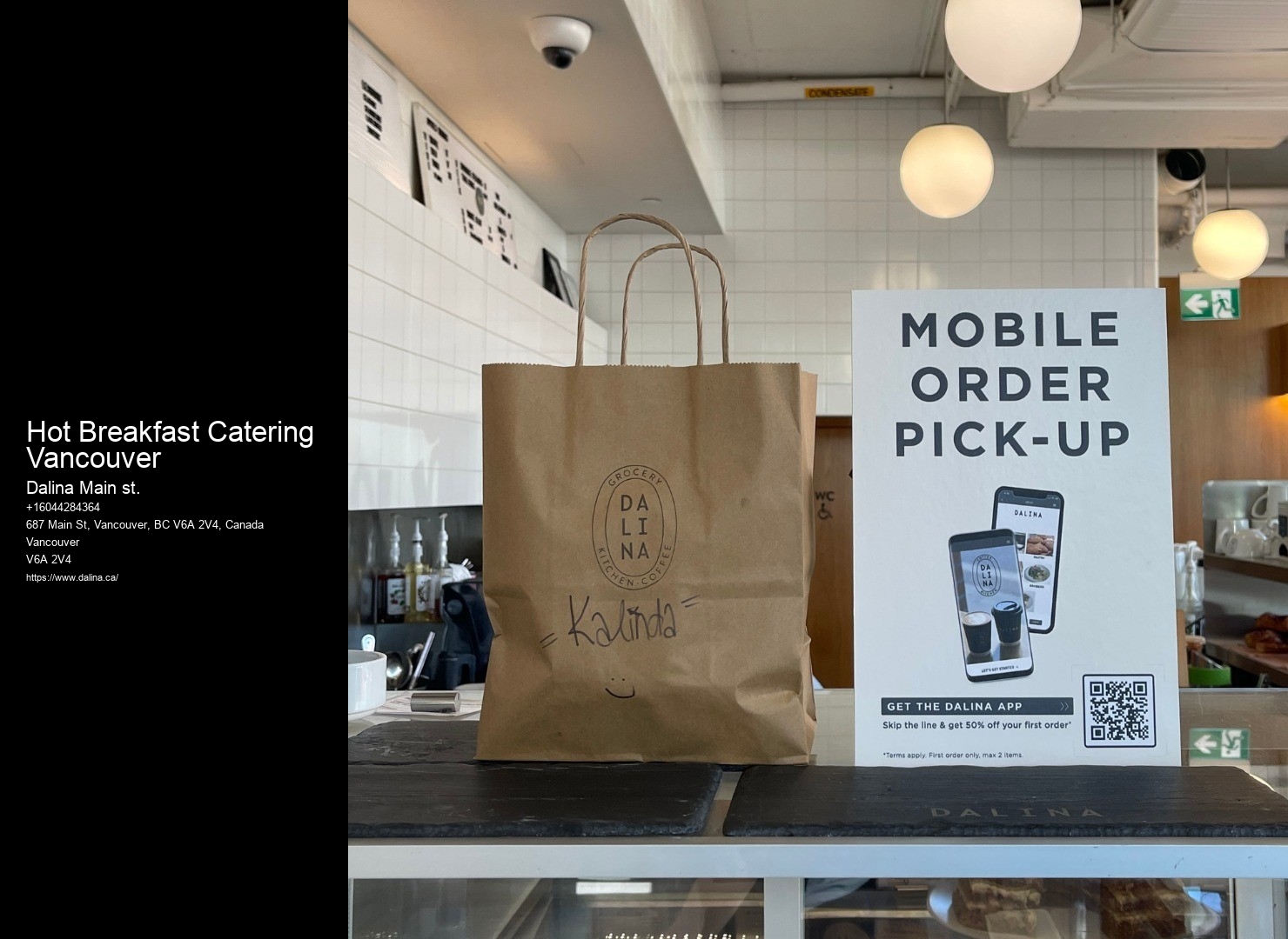 Customized Catering Hot Breakfast Catering Vancouver