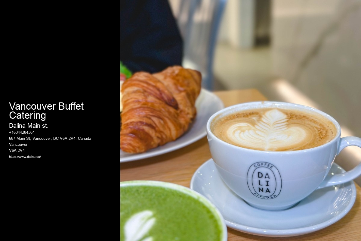 Vancouver Buffet Catering Breakfast Catering Menus