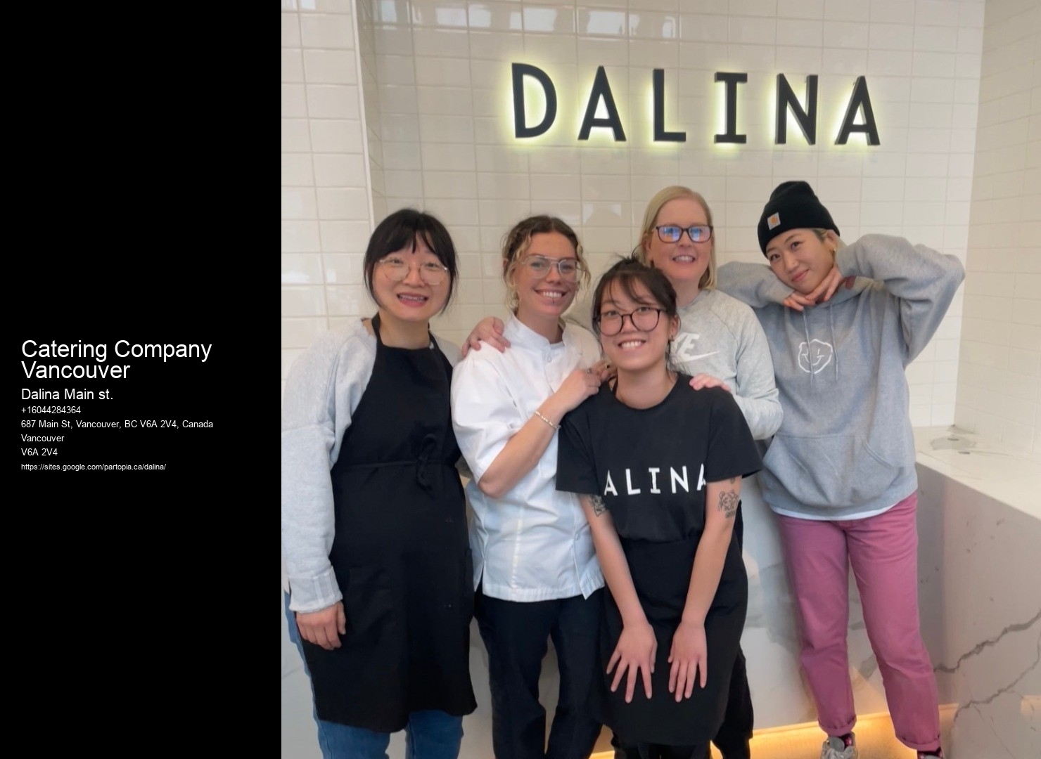 Catering Company Vancouver