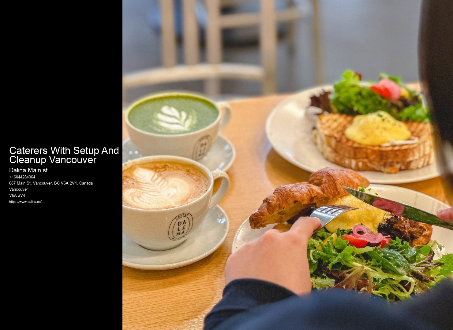 Elegant Event Catering Caterers With Setup And Cleanup Vancouver