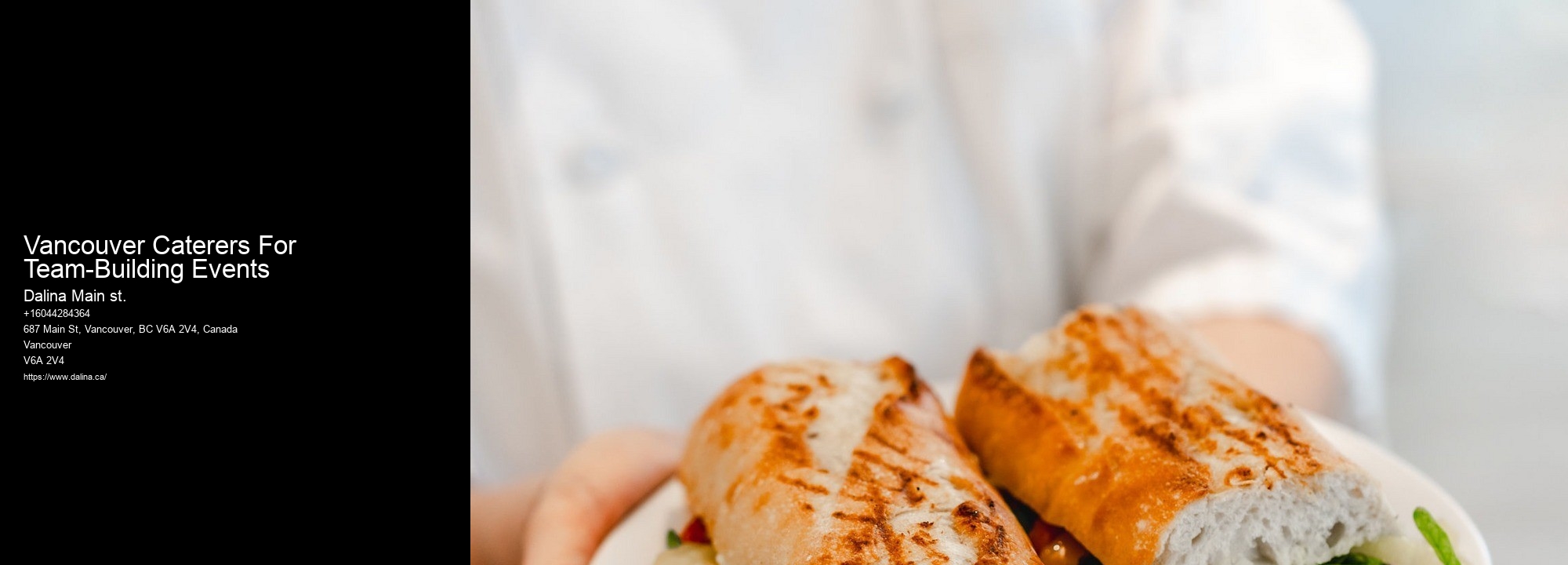 Wedding Catering For Small Gatherings Vancouver Caterers For Team-Building Events