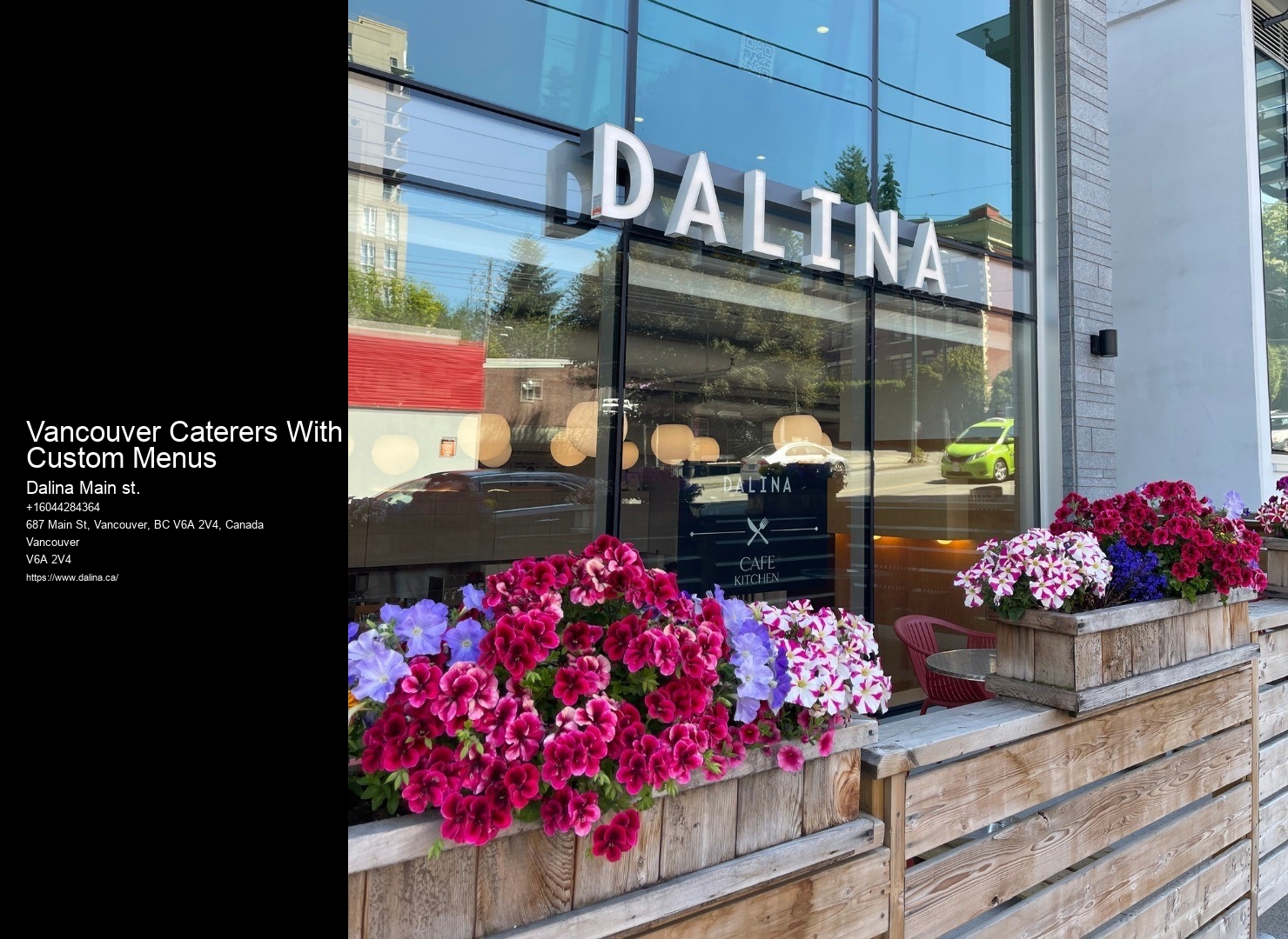 Outdoor Catering Services Vancouver Caterers With Custom Menus