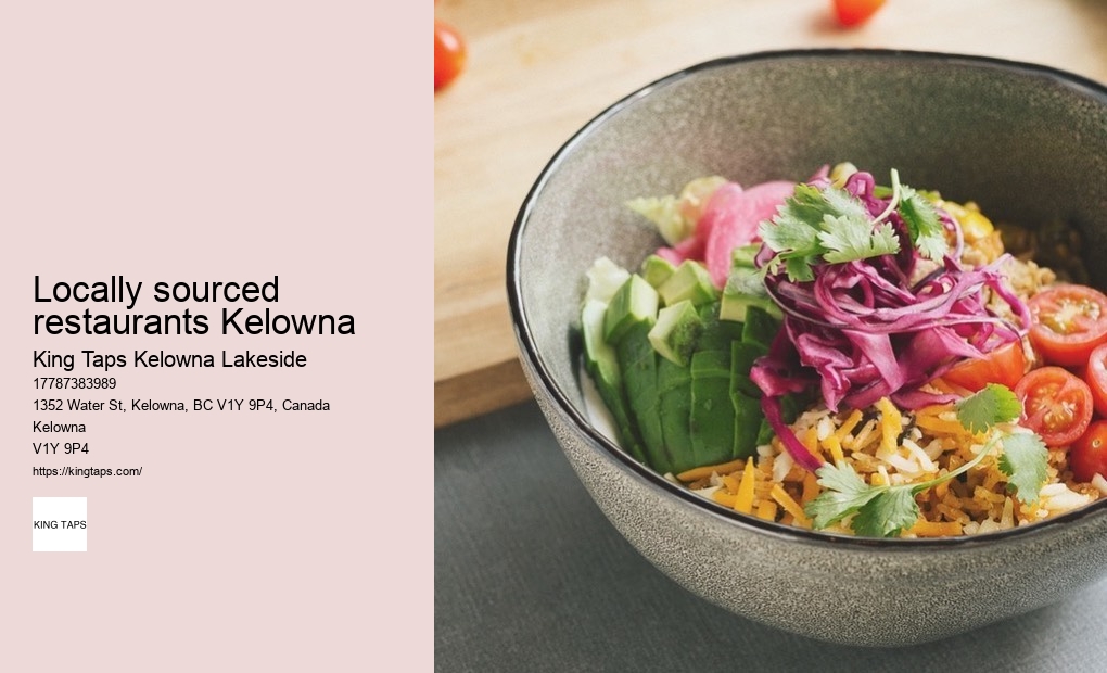Affordable dining with scenic views Kelowna