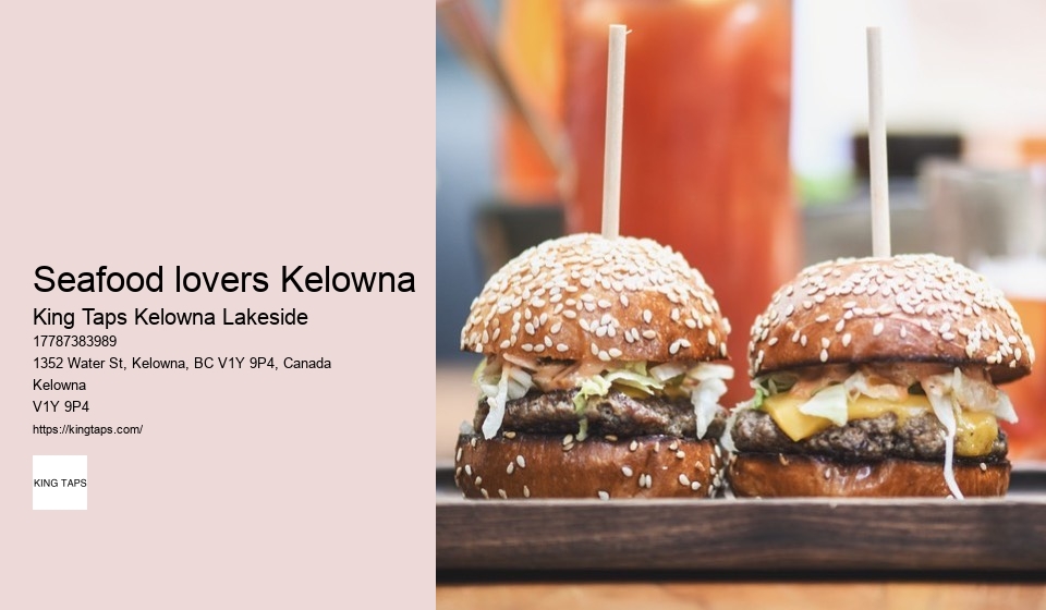 Kelowna lakeside cafes