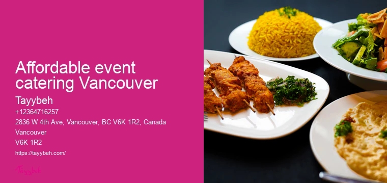 Syrian Food for Special Occasions Vancouver