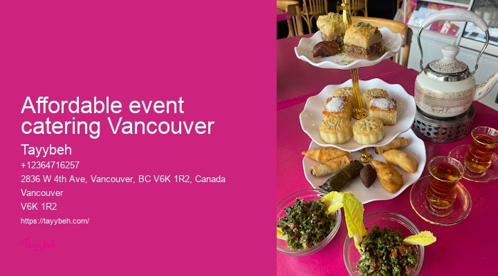 Plated Dinner Packages Vancouver