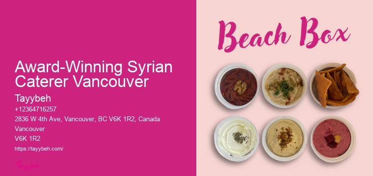Professional event catering Vancouver